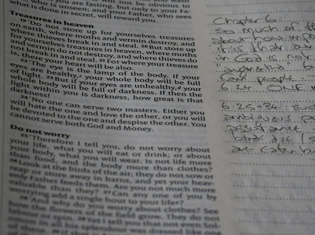 writer editing manuscript