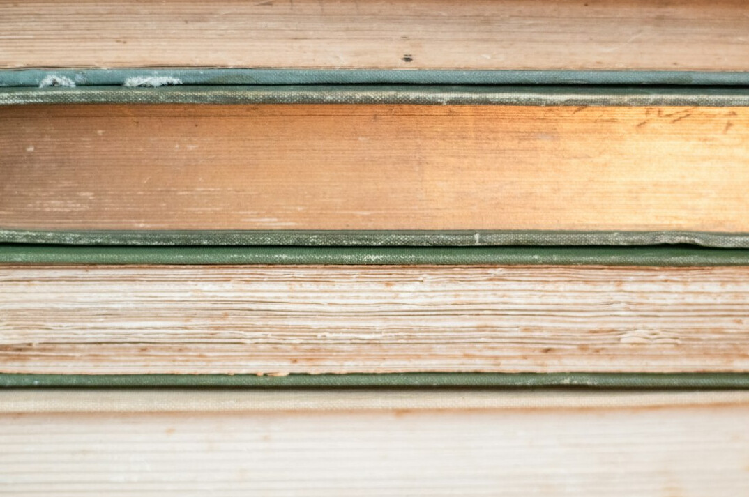 book pages close up